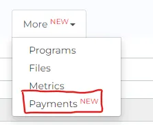 Click payments option